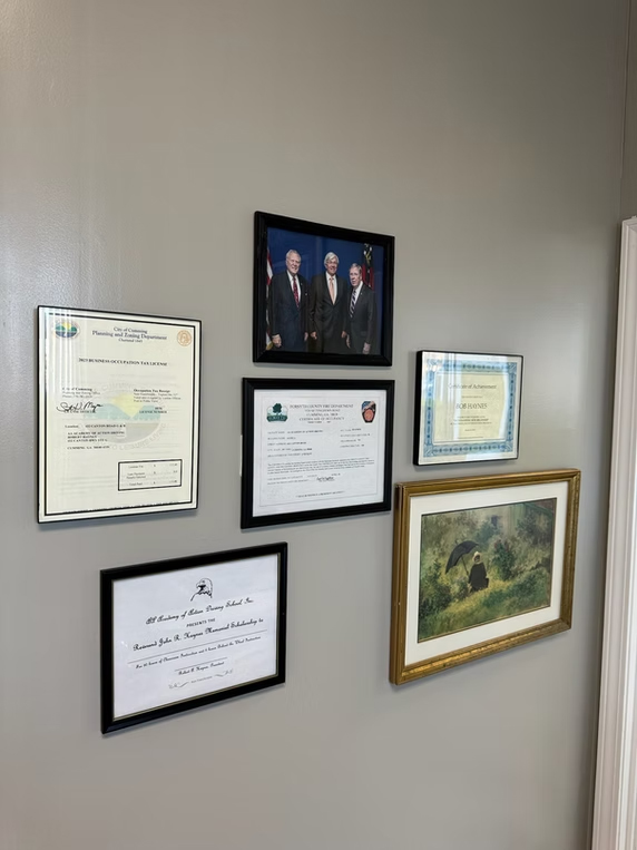 Certificates at AA Academy Driving School